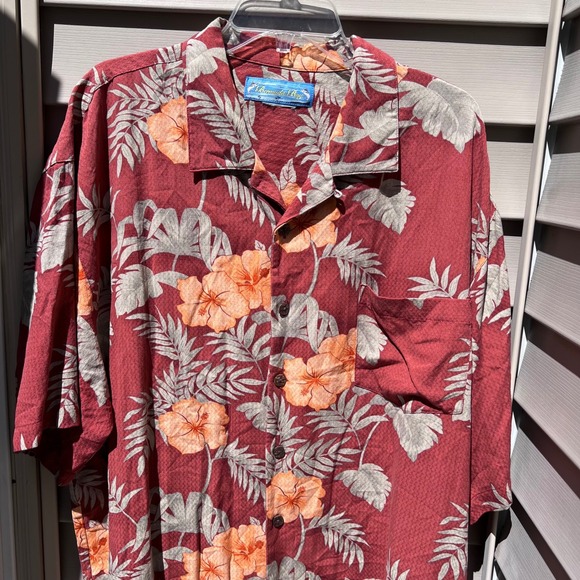 Bermuda Bay Other - Bermuda Bay XXL Hawaiian Floral Camp‎ Shirt. Tropical Resort cool dad - grandpa